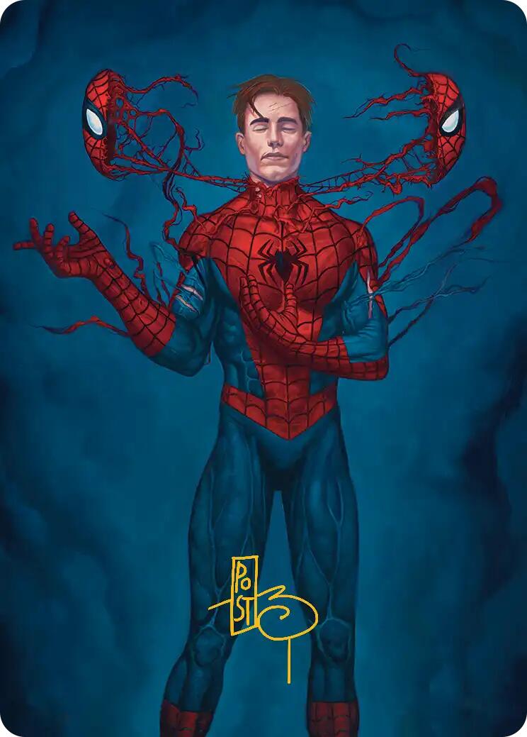 Secret Identity Art Card (Gold-Stamped Signature) [Marvel's Spider-Man Art Series] | Exor Games New Glasgow