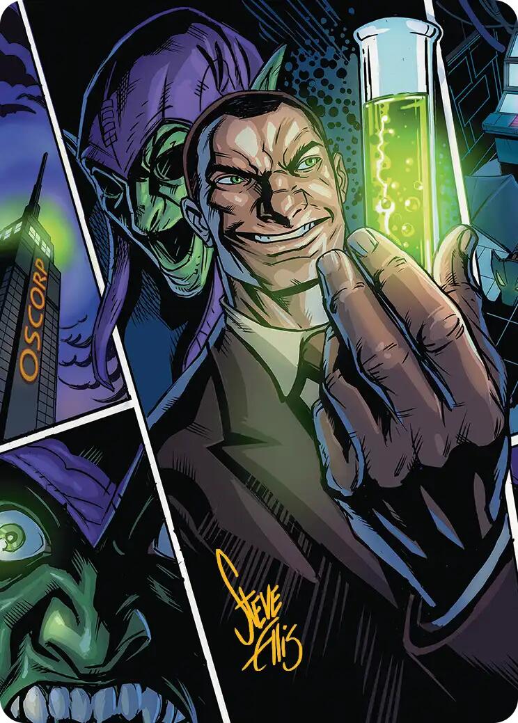 Norman Osborn Art Card (Gold-Stamped Signature) [Marvel's Spider-Man Art Series] | Exor Games New Glasgow