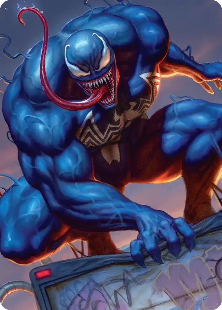 Venom, Deadly Devourer Art Card [Marvel's Spider-Man Art Series] | Exor Games New Glasgow