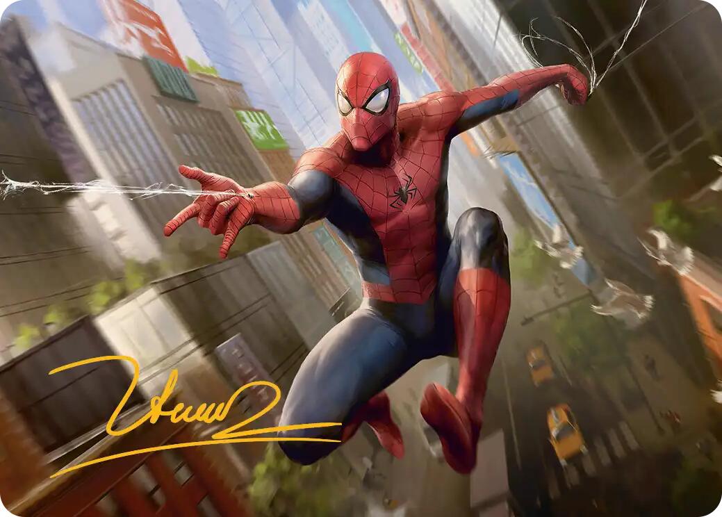 Amazing Spider-Man Art Card (24/54) (Gold-Stamped Signature) [Marvel's Spider-Man Art Series] | Exor Games New Glasgow