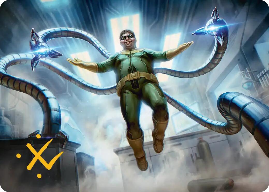 Doctor Octopus, Master Planner Art Card (25/54) (Gold-Stamped Signature) [Marvel's Spider-Man Art Series] | Exor Games New Glasgow
