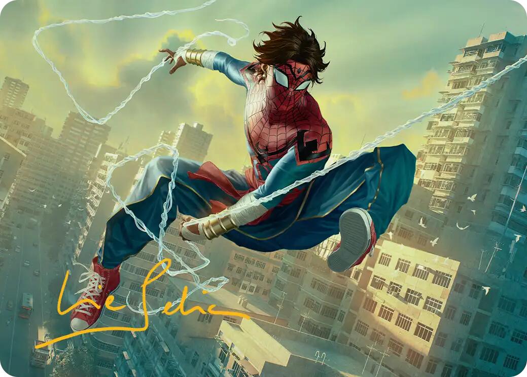 Spider-Man India Art Card (Gold-Stamped Signature) [Marvel's Spider-Man Art Series] | Exor Games New Glasgow