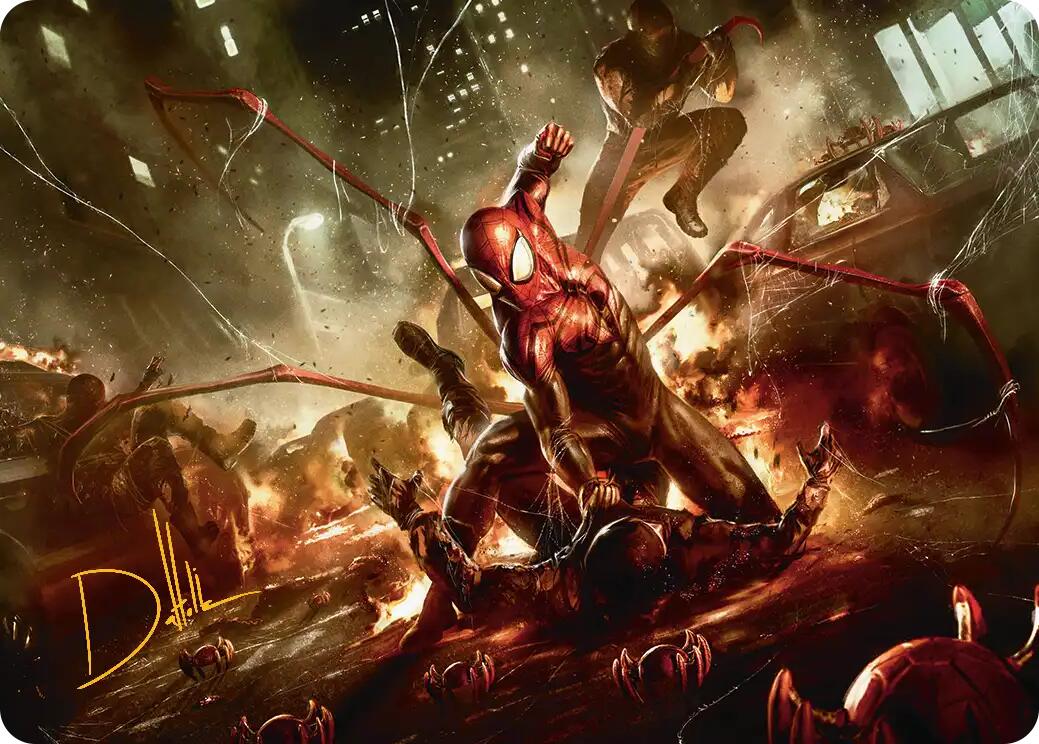 Superior Spider-Man Art Card (Gold-Stamped Signature) [Marvel's Spider-Man Art Series] | Exor Games New Glasgow