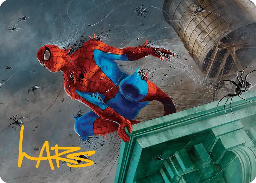 Spiders-Man, Heroic Horde Art Card (Gold-Stamped Signature) [Marvel's Spider-Man Art Series] | Exor Games New Glasgow
