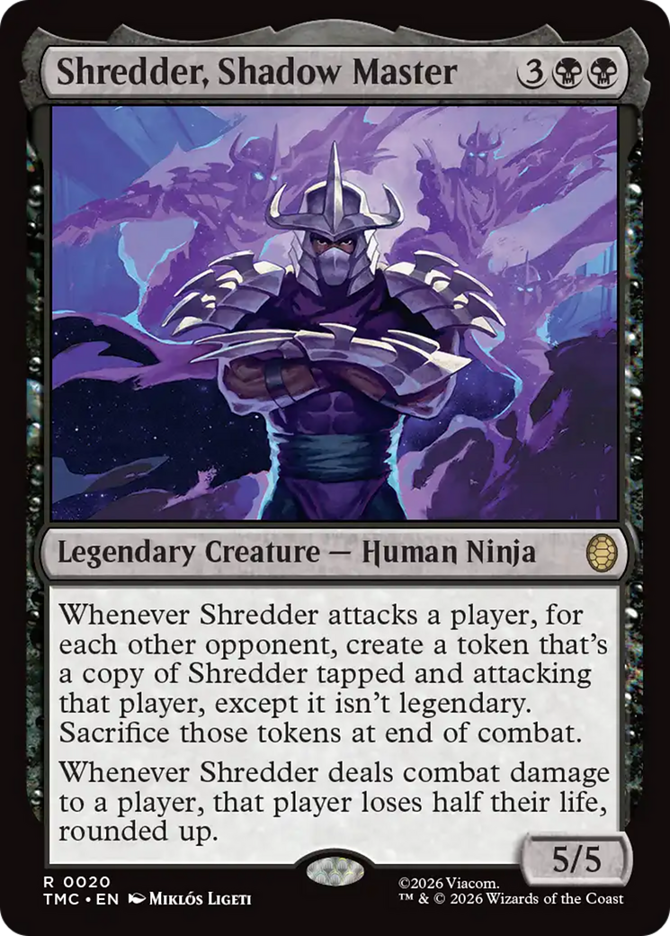 Shredder, Shadow Master [Teenage Mutant Ninja Turtles Commander] | Exor Games New Glasgow