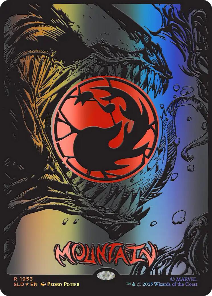Mountain (1953) (Raised Foil) [Secret Lair Drop Series] | Exor Games New Glasgow