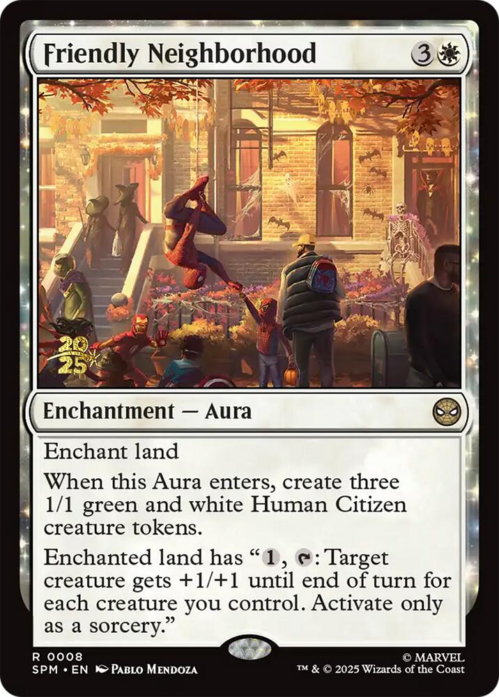Friendly Neighborhood [Marvel's Spider-Man Prerelease Promos] | Exor Games New Glasgow