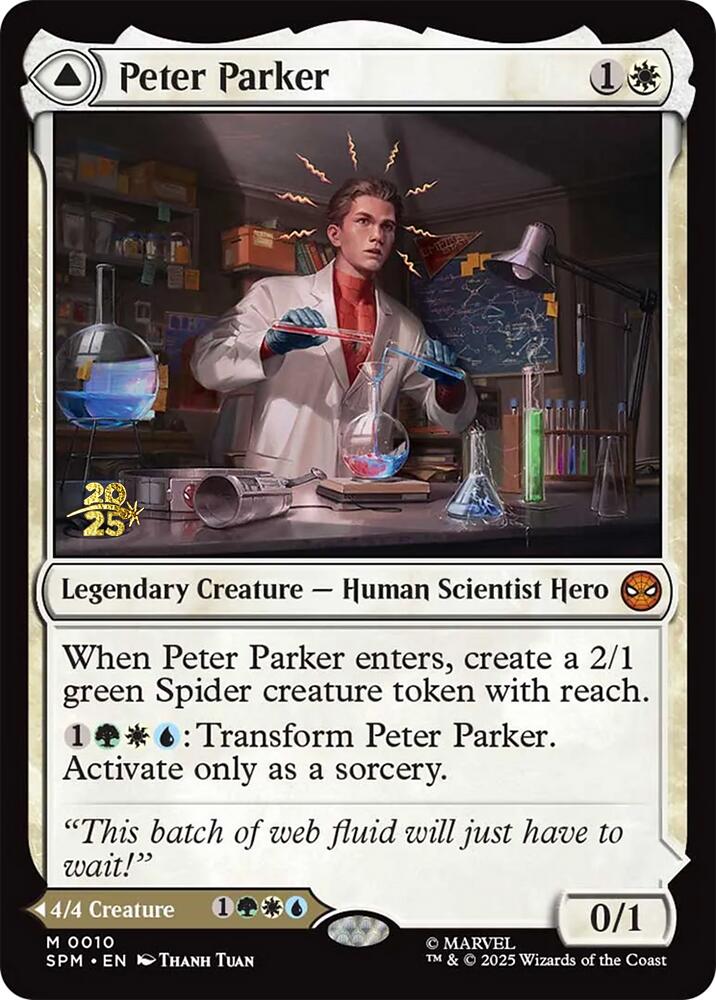 Peter Parker // Amazing Spider-Man [Marvel's Spider-Man Prerelease Promos] | Exor Games New Glasgow