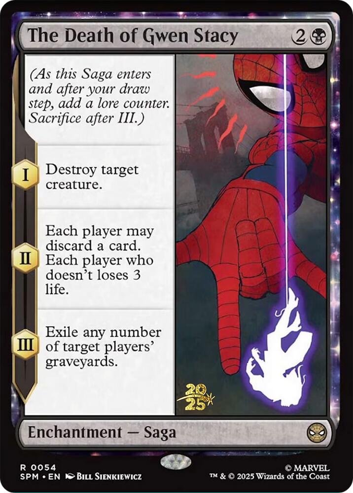 The Death of Gwen Stacy [Marvel's Spider-Man Prerelease Promos] | Exor Games New Glasgow
