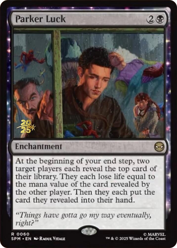 Parker Luck [Marvel's Spider-Man Prerelease Promos] | Exor Games New Glasgow