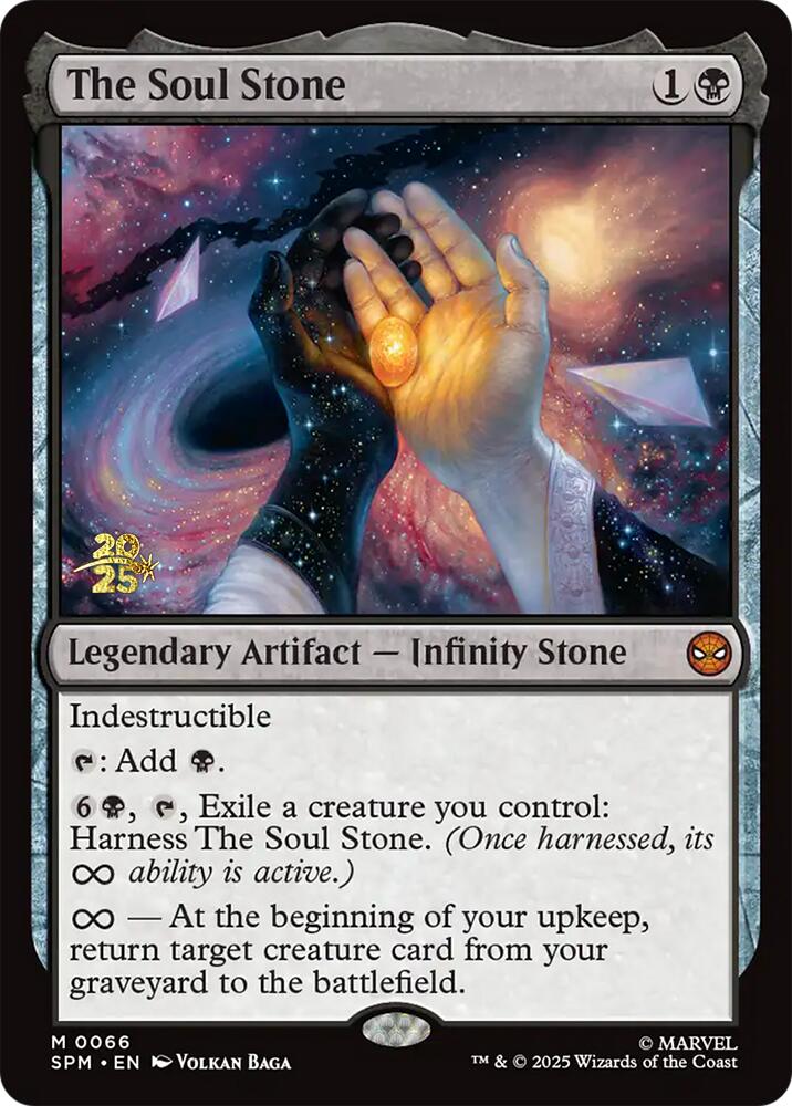 The Soul Stone [Marvel's Spider-Man Prerelease Promos] | Exor Games New Glasgow
