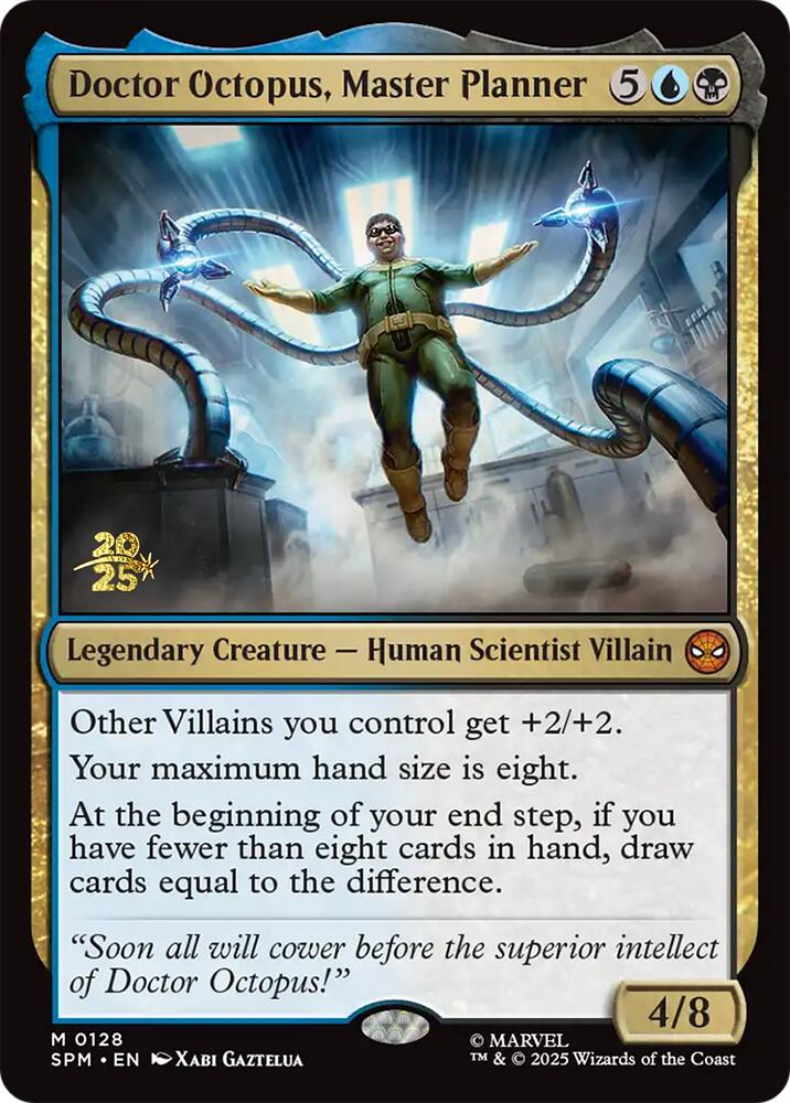 Doctor Octopus, Master Planner [Marvel's Spider-Man Prerelease Promos] | Exor Games New Glasgow