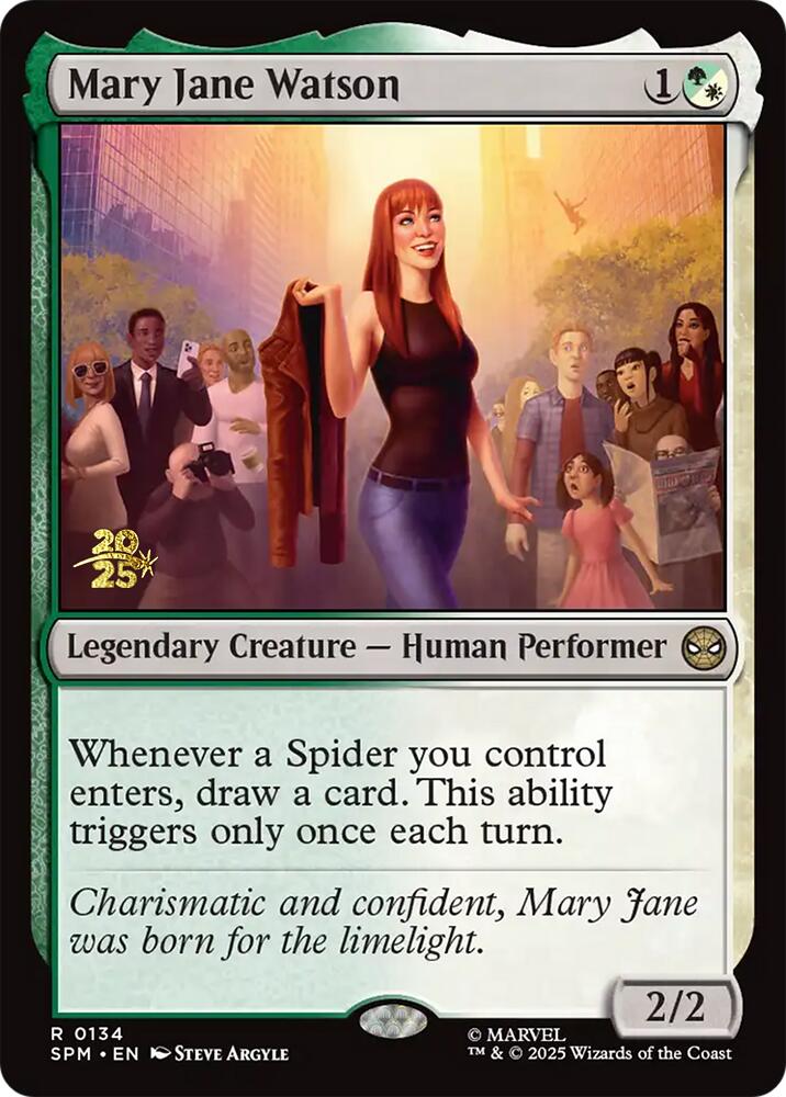 Mary Jane Watson [Marvel's Spider-Man Prerelease Promos] | Exor Games New Glasgow