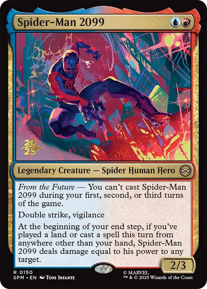 Spider-Man 2099 [Marvel's Spider-Man Prerelease Promos] | Exor Games New Glasgow