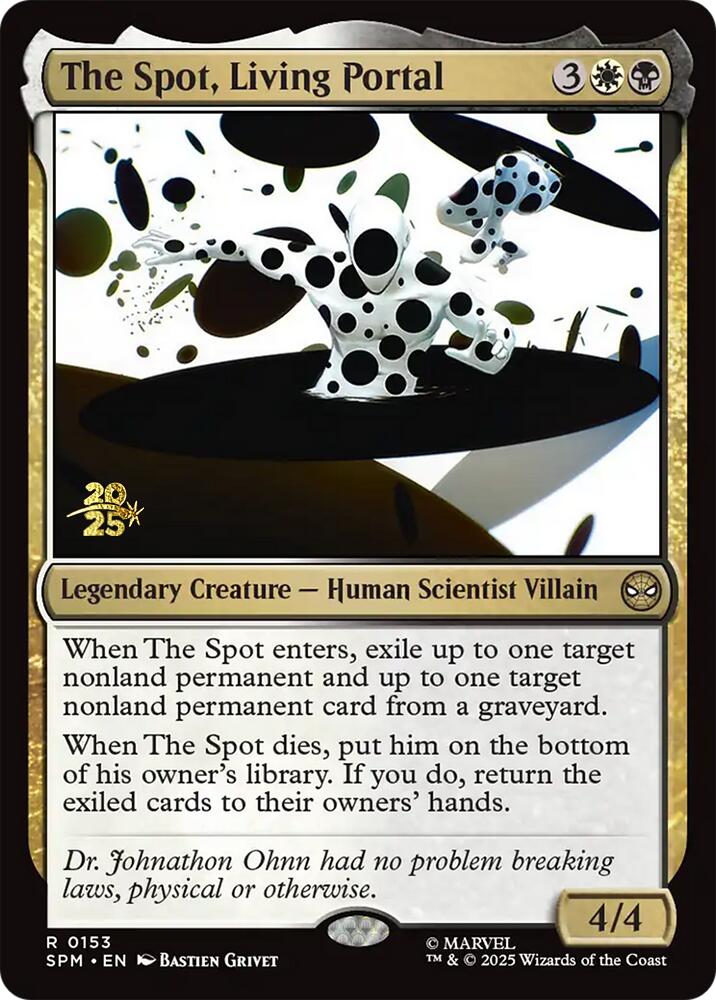 The Spot, Living Portal [Marvel's Spider-Man Prerelease Promos] | Exor Games New Glasgow
