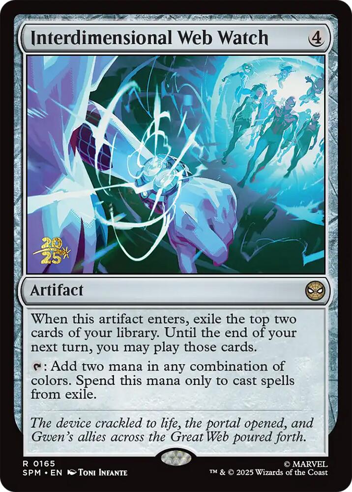 Interdimensional Web Watch [Marvel's Spider-Man Prerelease Promos] | Exor Games New Glasgow