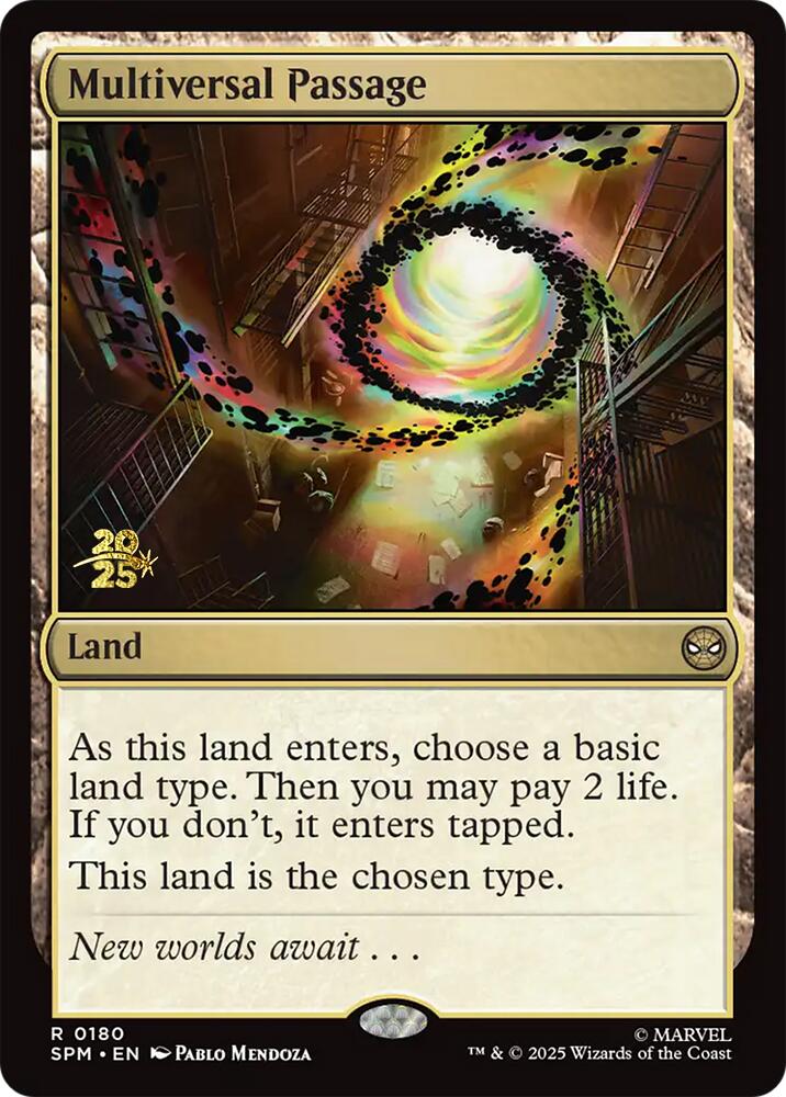 Multiversal Passage [Marvel's Spider-Man Prerelease Promos] | Exor Games New Glasgow