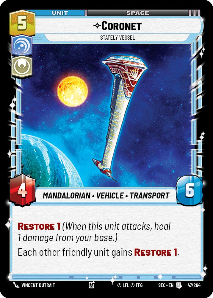 Coronet (47/264) - Stately Vessel (47/264) [Secrets of Power] | Exor Games New Glasgow