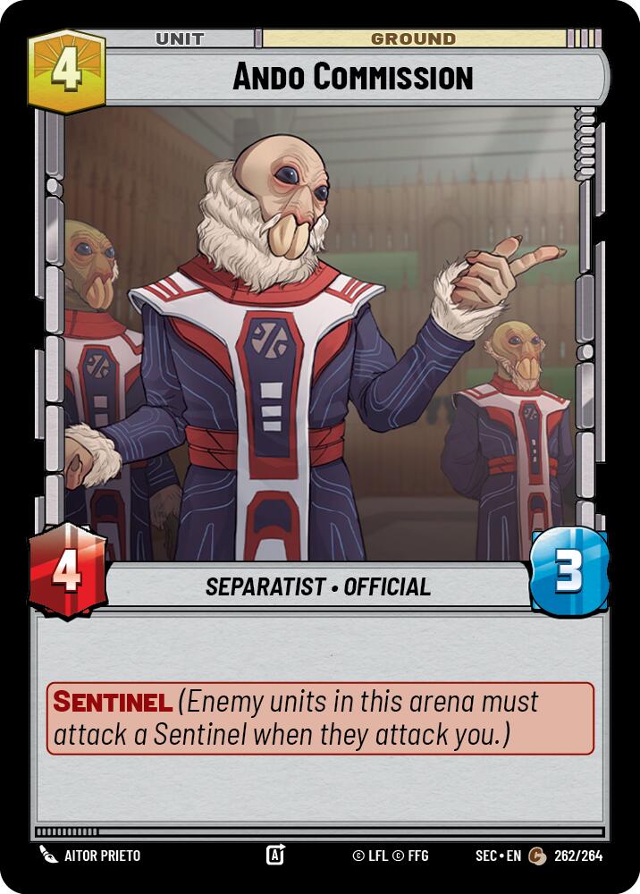 Ando Commission (262/264) (262/264) [Secrets of Power] | Exor Games New Glasgow