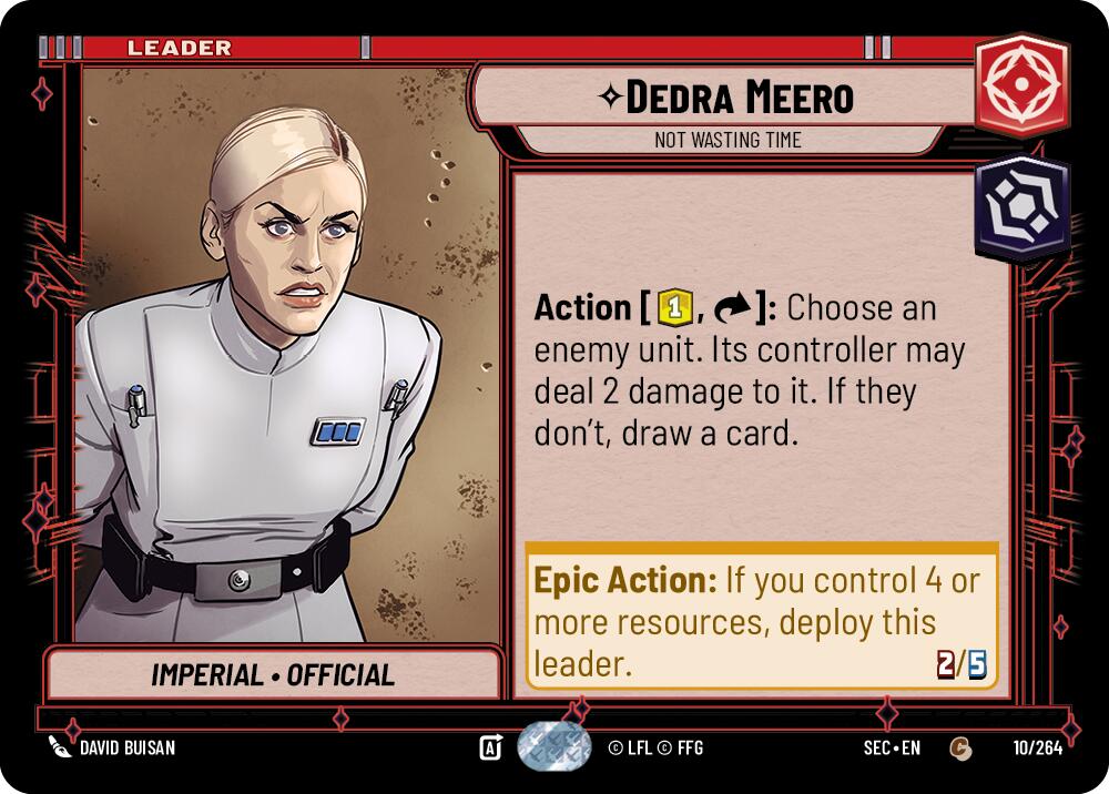 Dedra Meero (10/264) - Not Wasting Time (10/264) [Secrets of Power] | Exor Games New Glasgow