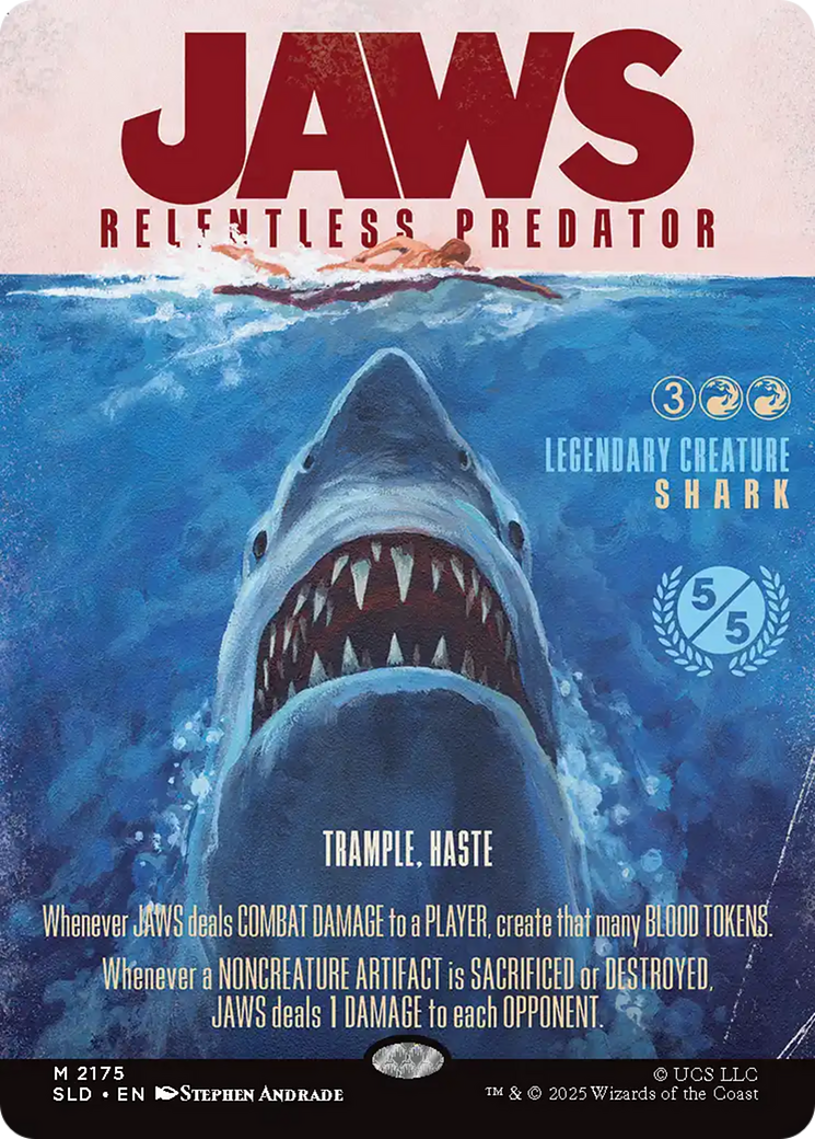Jaws, Relentless Predator [Secret Lair Drop Series] | Exor Games New Glasgow