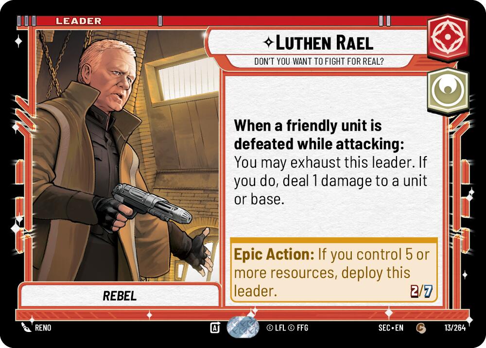 Luthen Rael (13/264) - Don't You Want To Fight For Real? (13/264) [Secrets of Power] | Exor Games New Glasgow