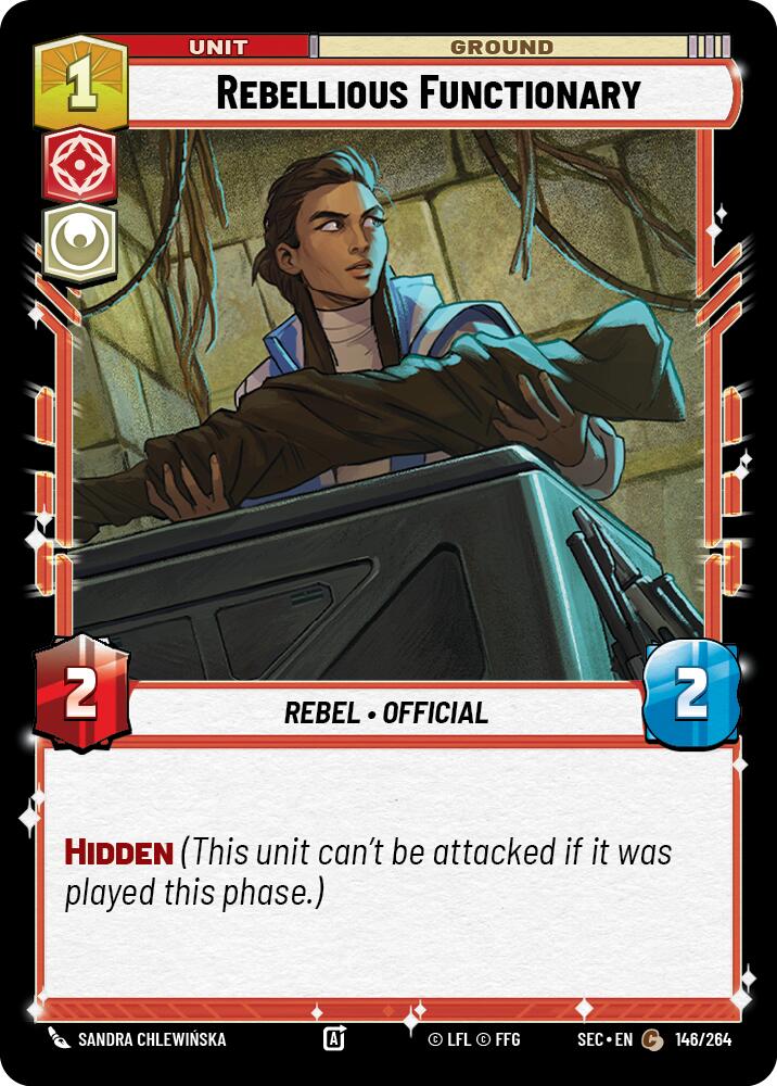Rebellious Functionary (146/264) (146/264) [Secrets of Power] | Exor Games New Glasgow