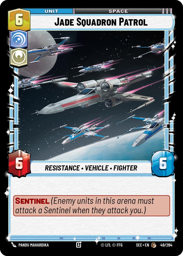 Jade Squadron Patrol (49/264) (49/264) [Secrets of Power] | Exor Games New Glasgow