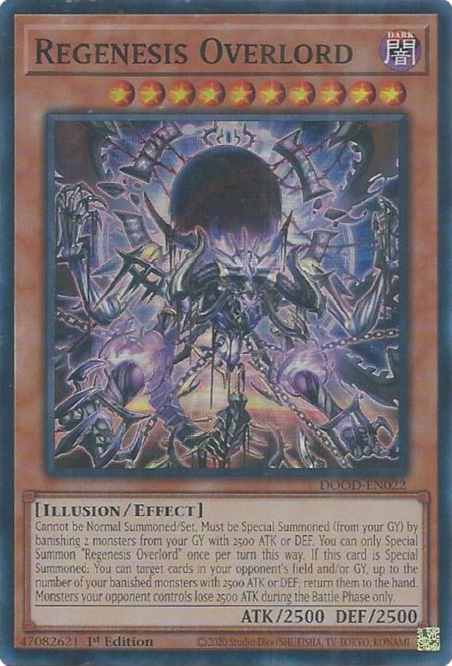 Regenesis Overlord [DOOD-EN022] Super Rare | Exor Games New Glasgow