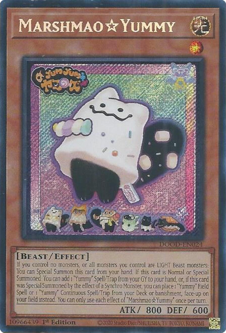 MarshmaoYummy [DOOD-EN024] Secret Rare | Exor Games New Glasgow