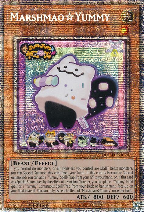 MarshmaoYummy (Starlight Rare) [DOOD-EN024] Starlight Rare | Exor Games New Glasgow