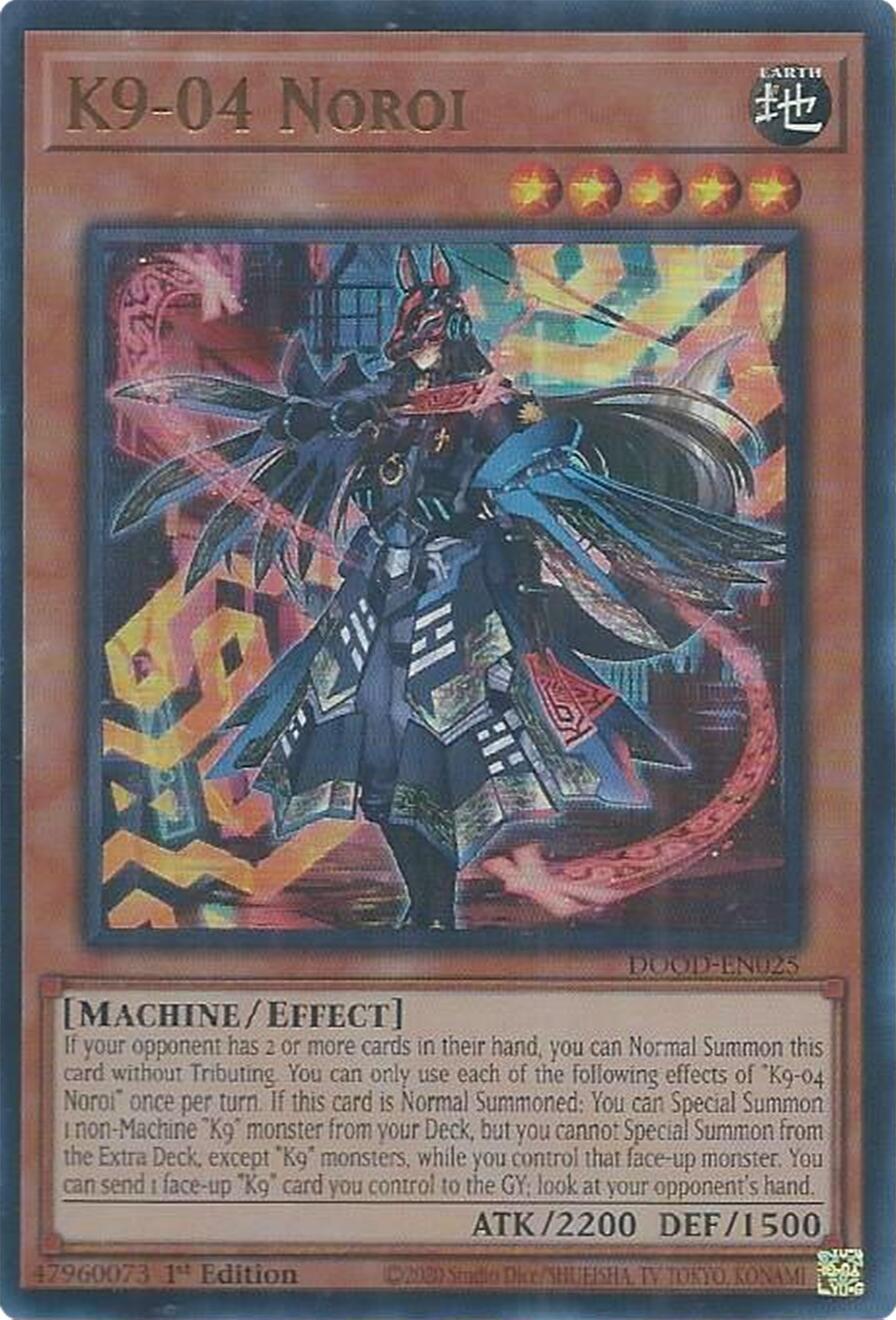 K9-04 Noroi [DOOD-EN025] Ultra Rare | Exor Games New Glasgow