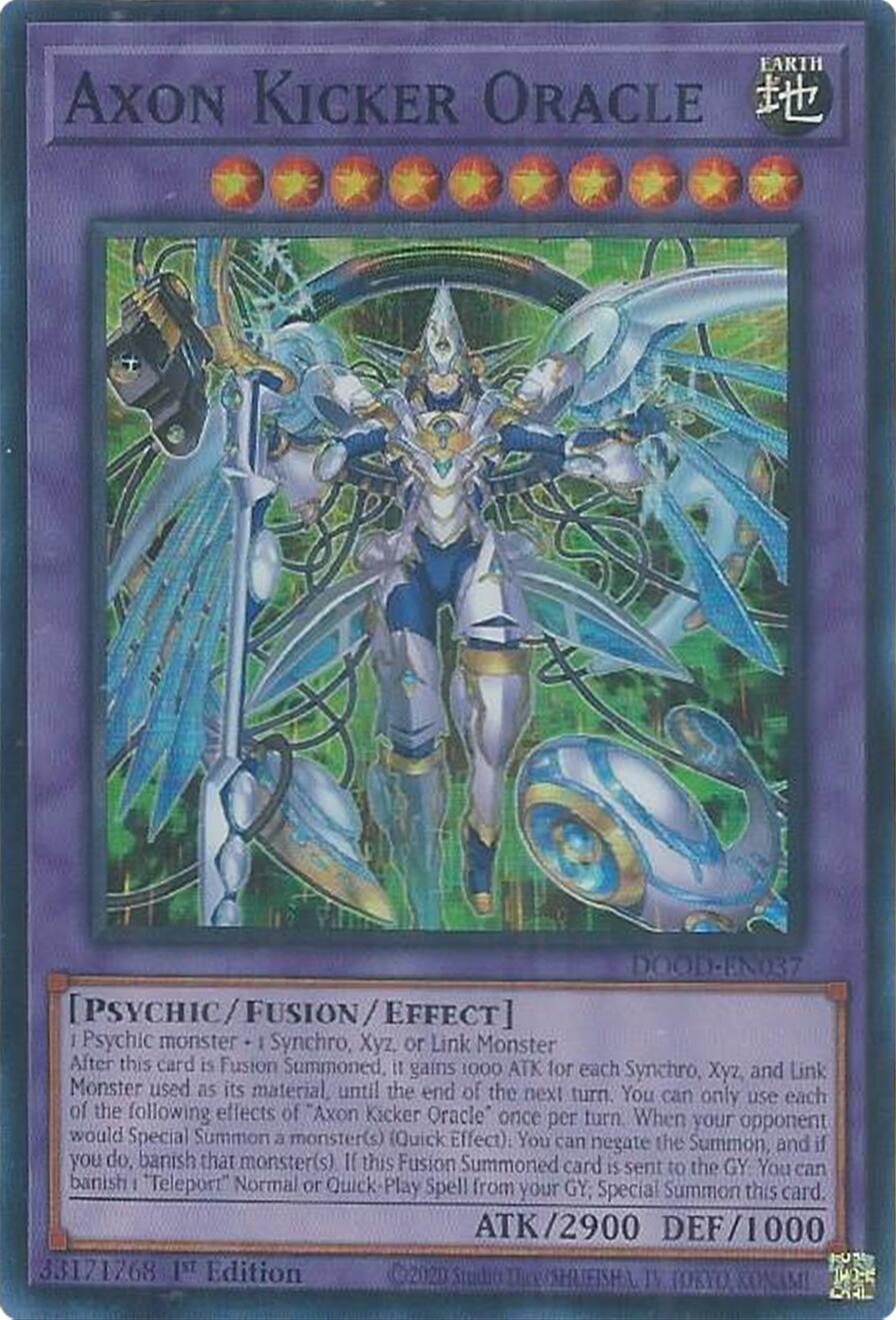 Axon Kicker Oracle [DOOD-EN037] Super Rare | Exor Games New Glasgow