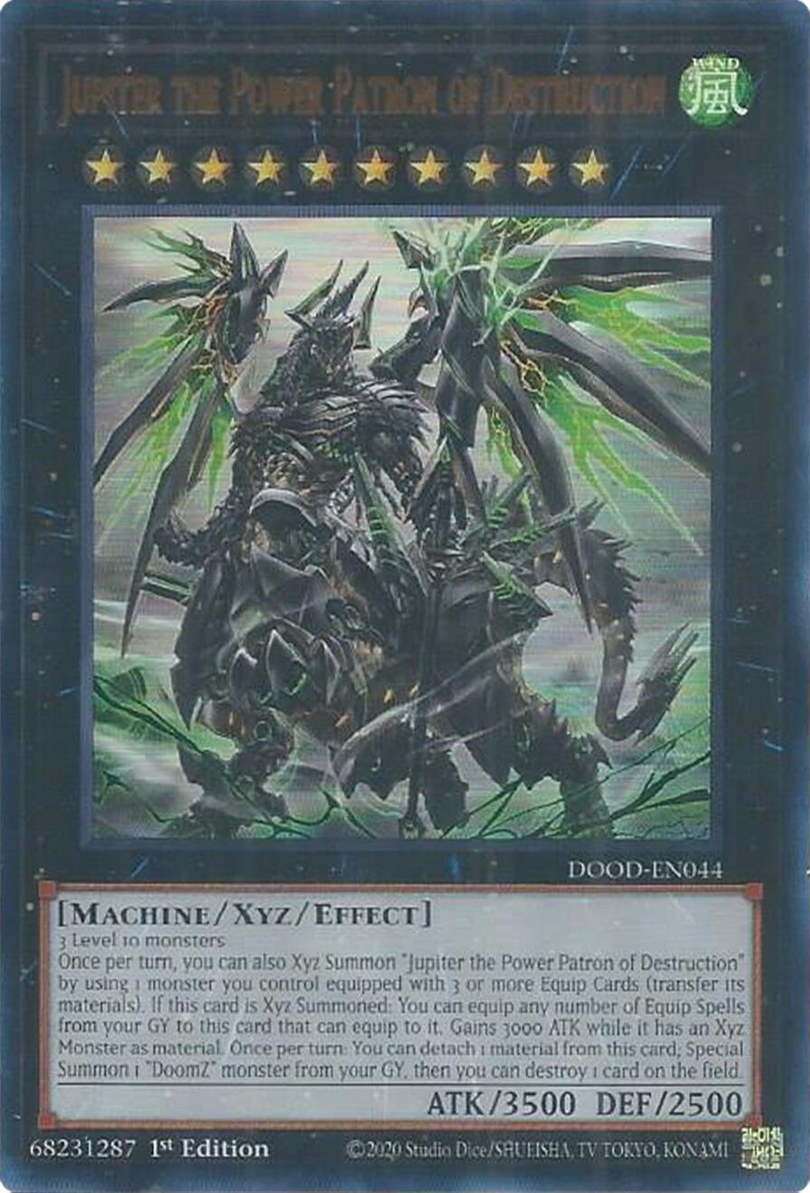Jupiter the Power Patron of Destruction [DOOD-EN044] Ultra Rare | Exor Games New Glasgow