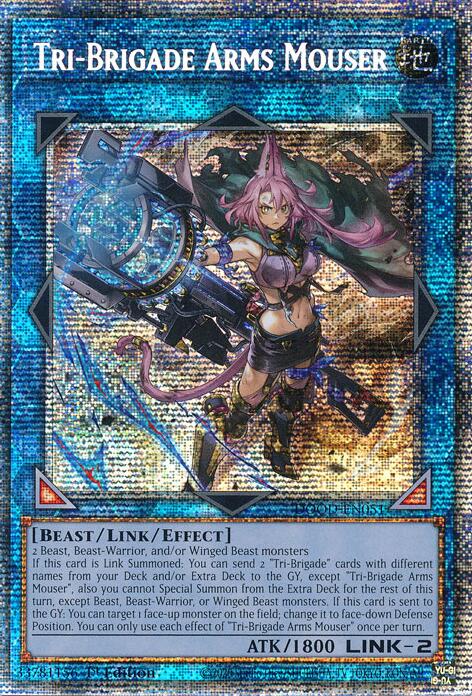 Tri-Brigade Arms Mouser (Starlight Rare) [DOOD-EN051] Starlight Rare | Exor Games New Glasgow