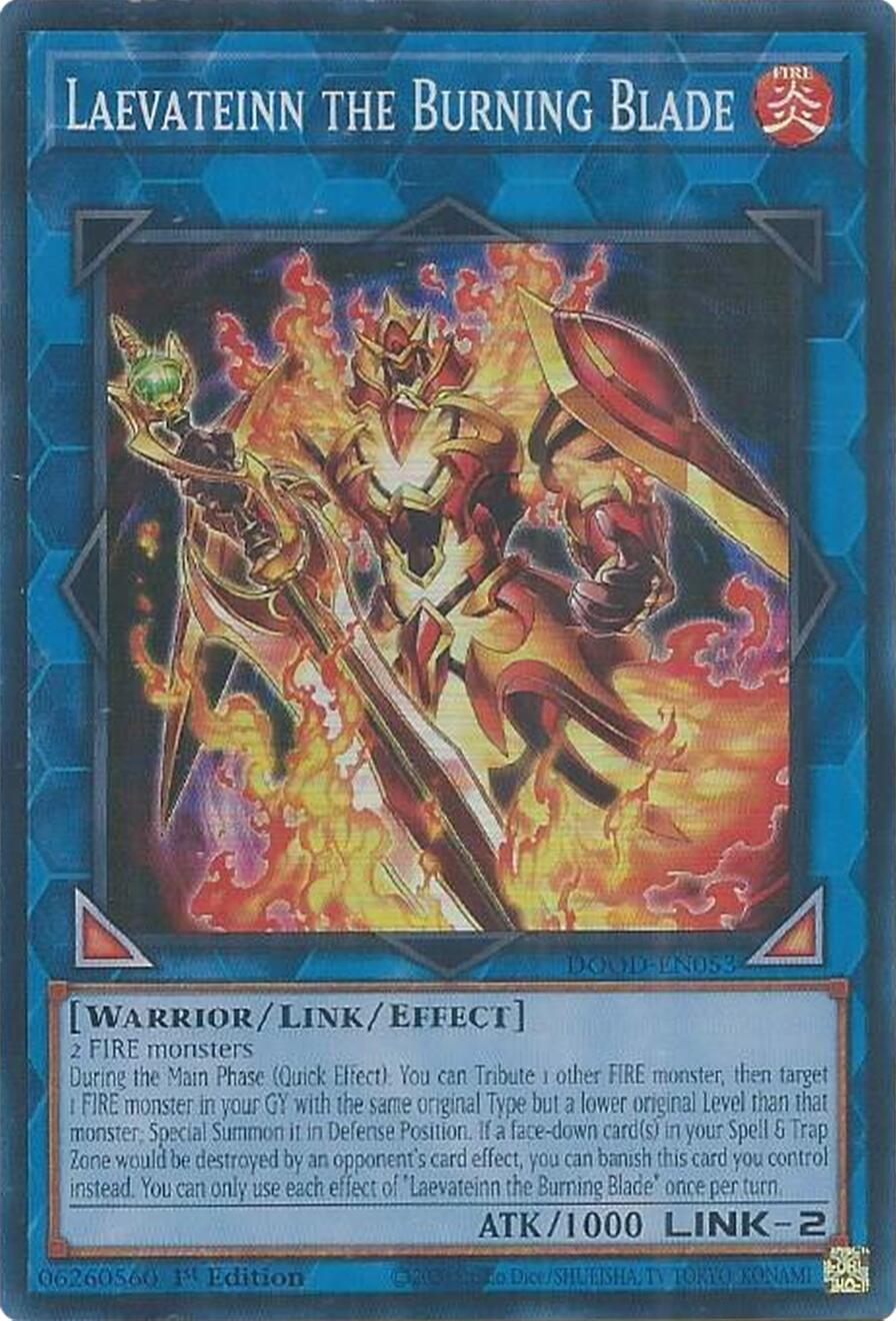 Laevateinn the Burning Blade [DOOD-EN053] Super Rare | Exor Games New Glasgow