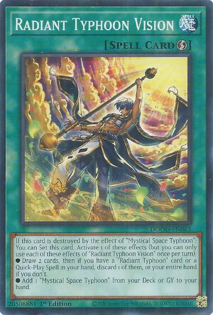 Radiant Typhoon Vision [DOOD-EN063] Common | Exor Games New Glasgow