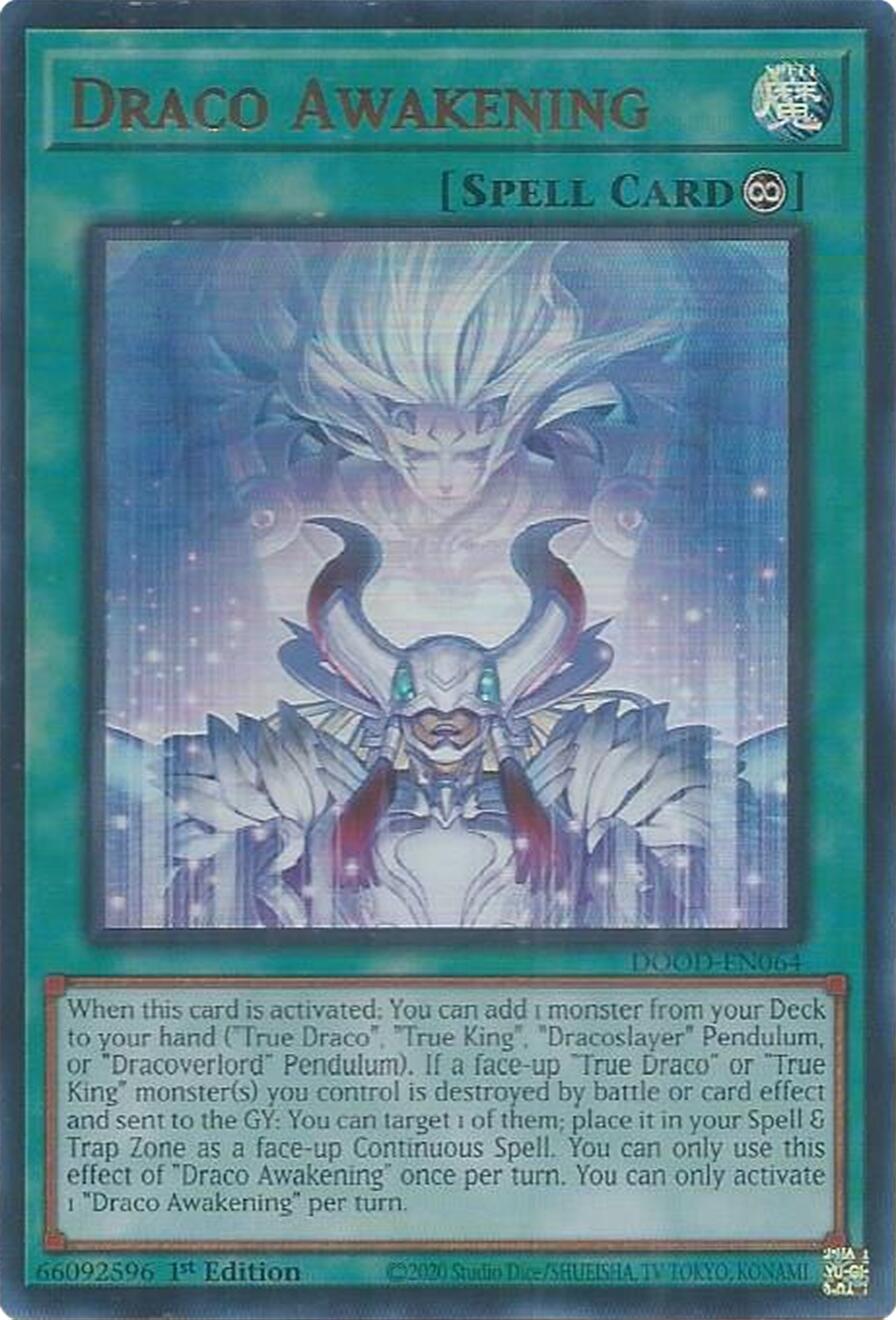 Draco Awakening [DOOD-EN064] Ultra Rare | Exor Games New Glasgow