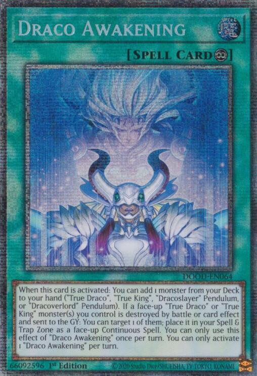 Draco Awakening (Starlight Rare) [DOOD-EN064] Starlight Rare | Exor Games New Glasgow