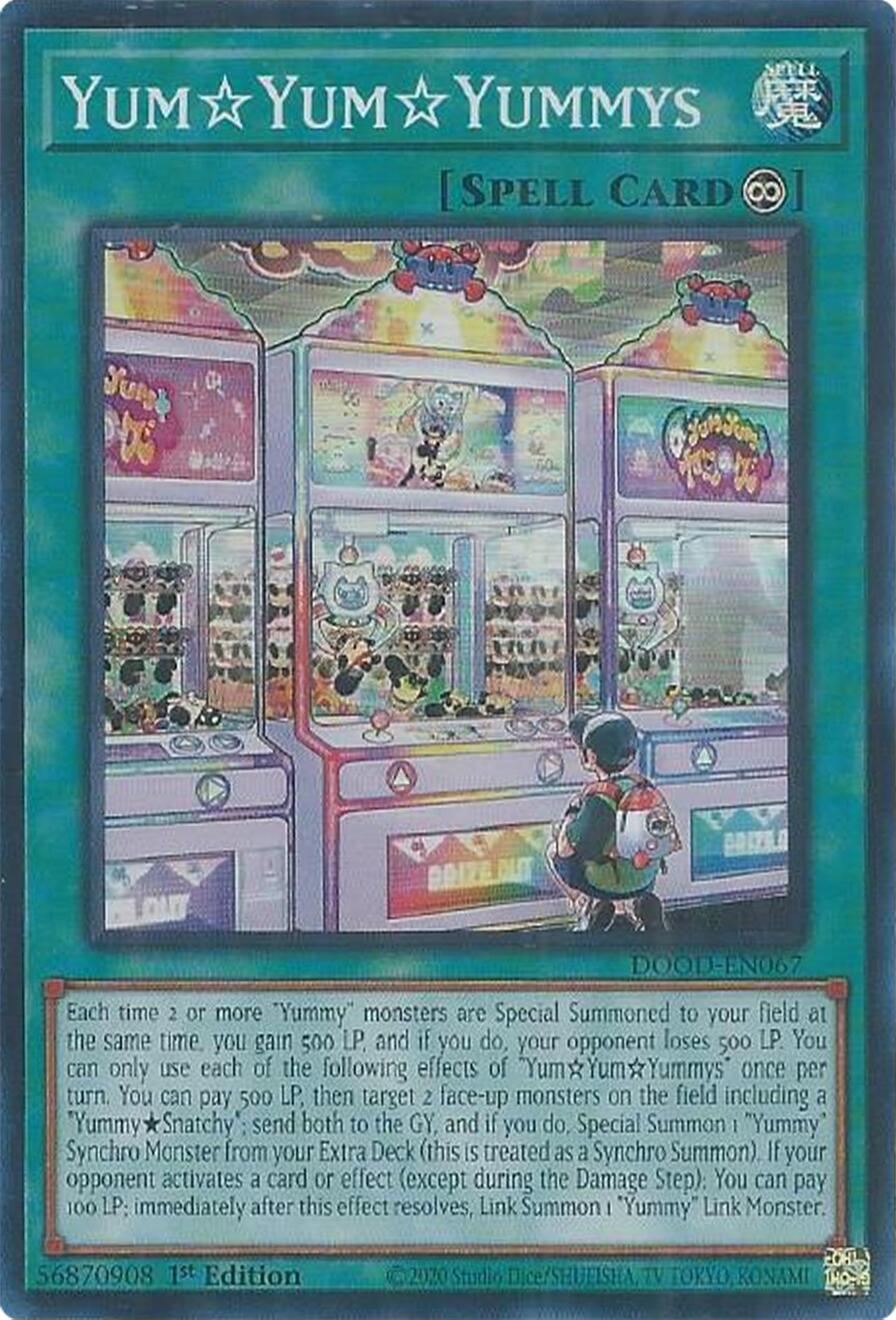 YumYumYummys [DOOD-EN067] Super Rare | Exor Games New Glasgow