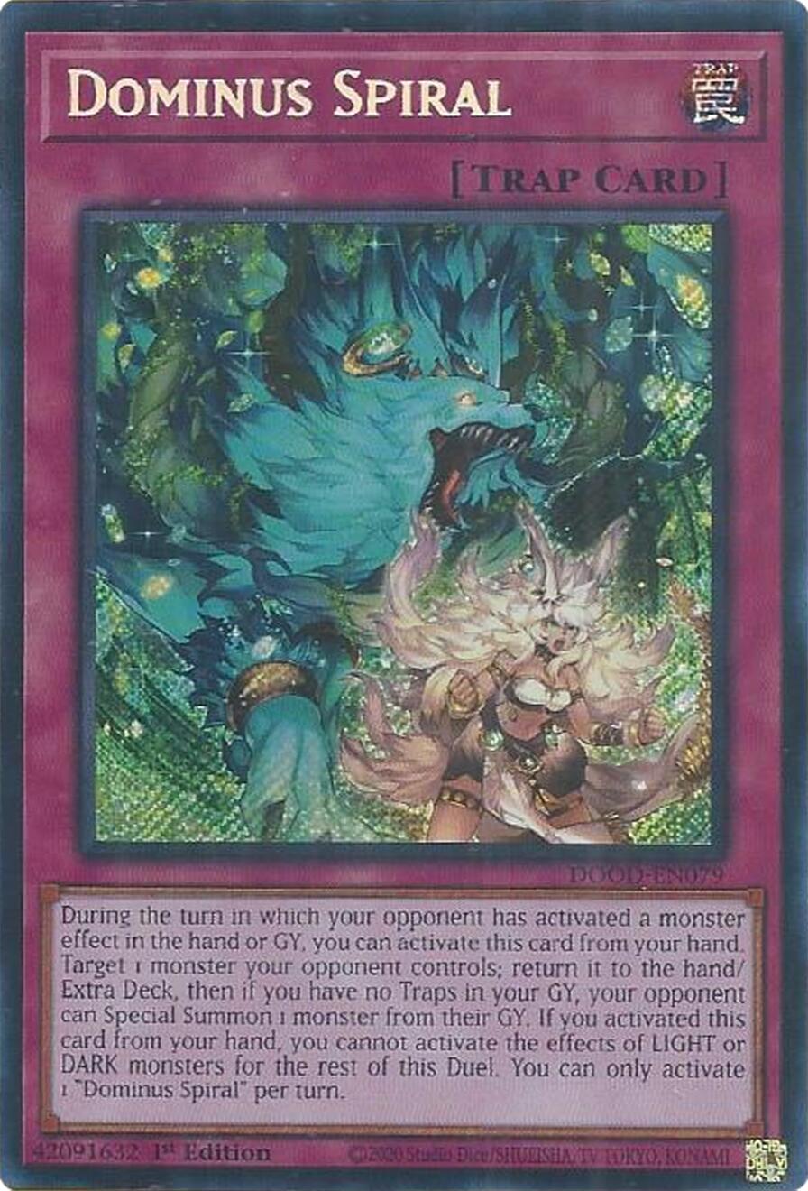Dominus Spiral [DOOD-EN079] Secret Rare | Exor Games New Glasgow