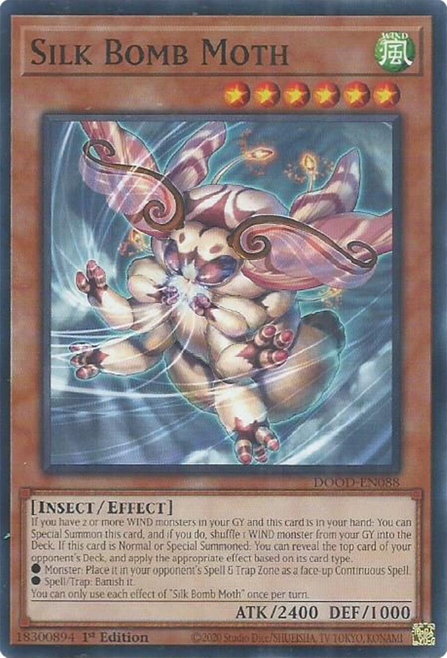Silk Bomb Moth [DOOD-EN088] Common | Exor Games New Glasgow
