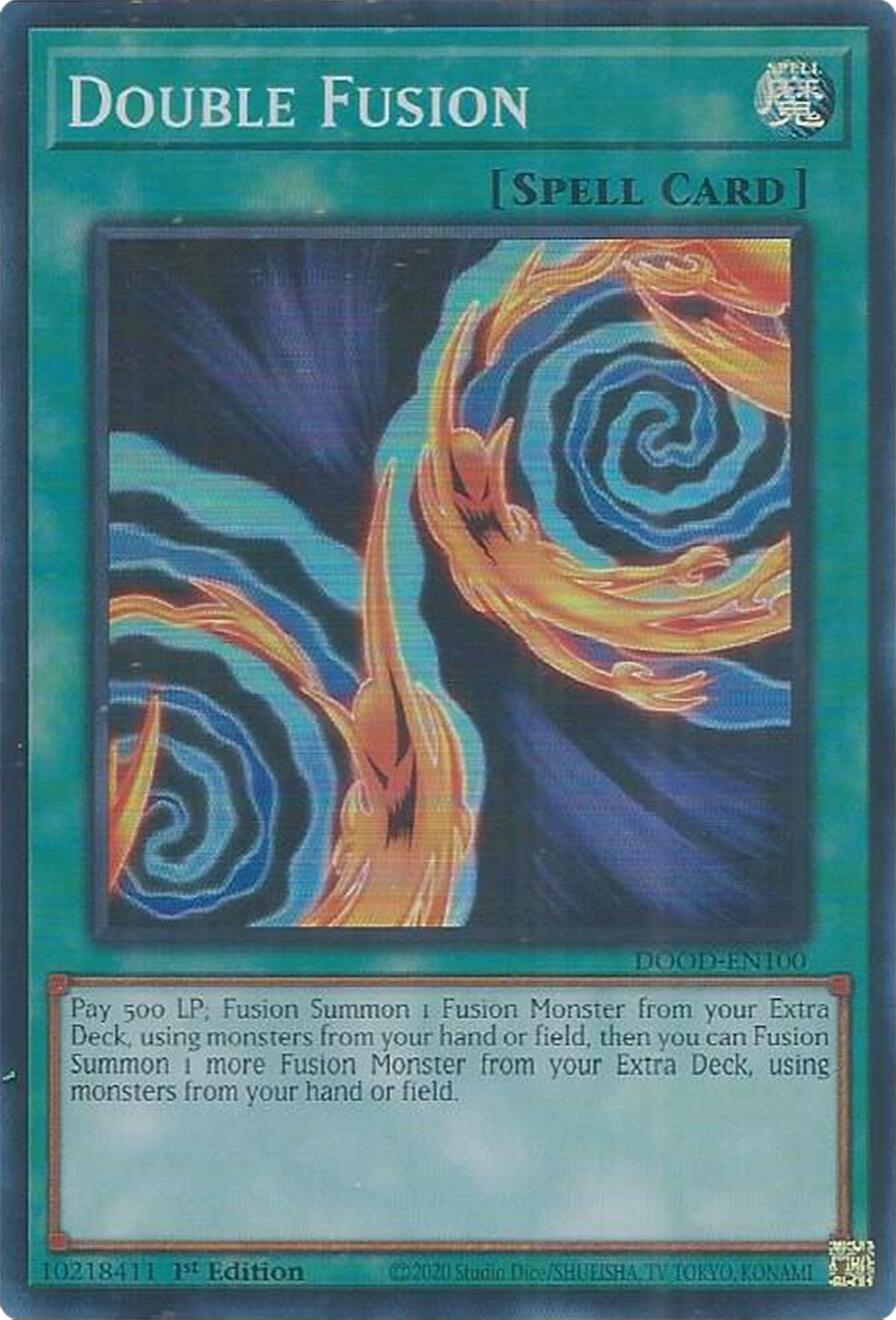 Double Fusion [DOOD-EN100] Super Rare | Exor Games New Glasgow