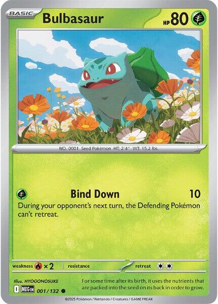 Bulbasaur (001/132) [Mega Evolution: Base Set] | Exor Games New Glasgow