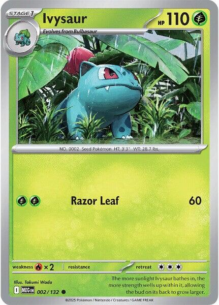 Ivysaur (002/132) [Mega Evolutions: Base Set] | Exor Games New Glasgow