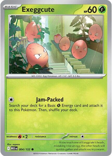 Exeggcute (004/132) [Mega Evolutions: Base Set] | Exor Games New Glasgow