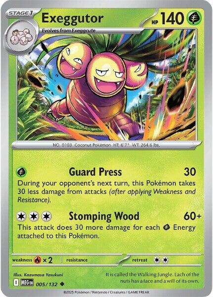 Exeggutor (005/132) [Mega Evolutions: Base Set] | Exor Games New Glasgow
