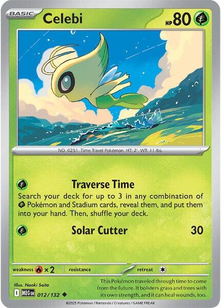 Celebi (012/132) [Mega Evolutions: Base Set] | Exor Games New Glasgow