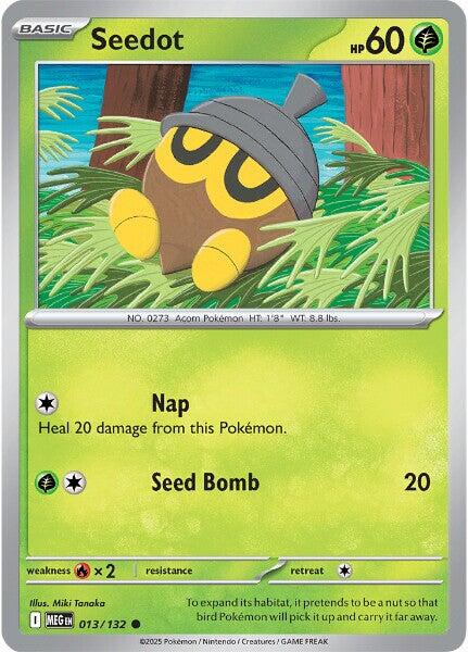 Seedot (013/132) [Mega Evolution: Base Set] | Exor Games New Glasgow