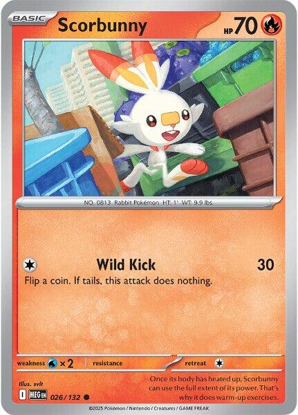 Scorbunny (026/132) [Mega Evolutions: Base Set] | Exor Games New Glasgow
